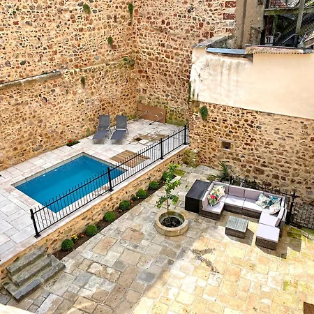 Elegant Medieval Restaure Avec Piscine, Cheminee, Proche Du Golf Et Attractions Culturelles - Fr-1-489-335 Holiday home *