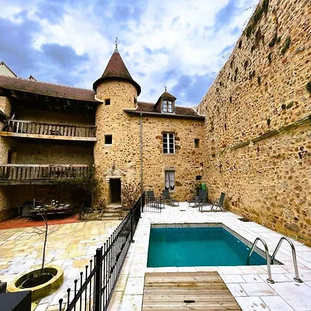 Holiday home Elegant Medieval Restaure Avec Piscine, Cheminee, Proche Du Golf Et Attractions Culturelles - Fr-1-489-335 Herisson